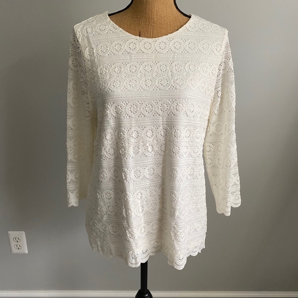 charter club lace top